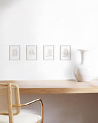 HAUS AND HUES Standalone White Oak Frame Set of 4-4x6