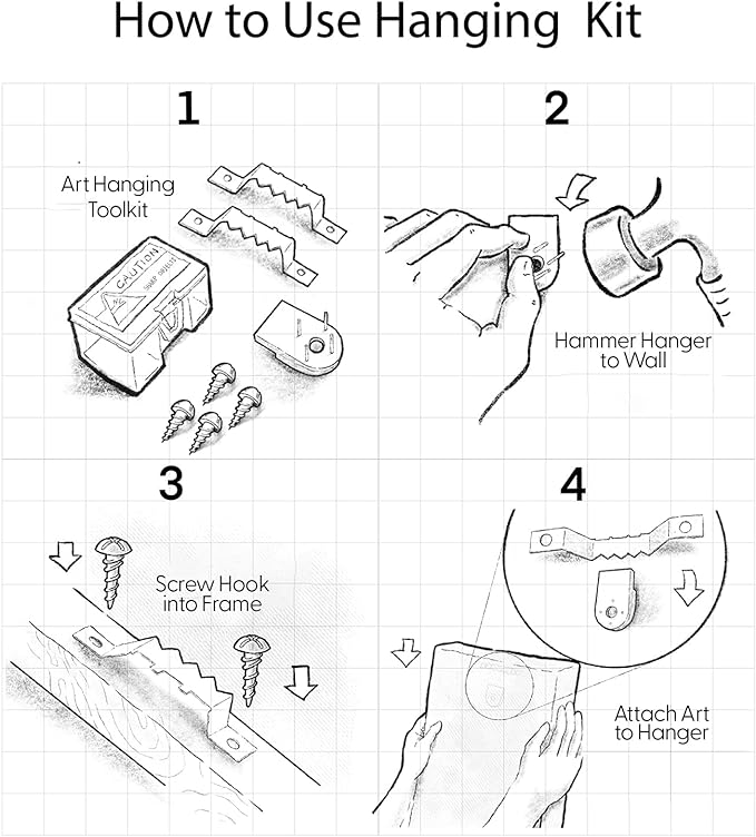 SIGNFORD Framed Canvas Print Wall Art Set Geometric Dot Patterns Earthy Beige and Brown Contrast Illustration Modern Art Decorative Nordic Nature for Living Room, Bedroom, Office - 24"x36"x2 White