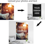 Custom Tapestry For Wall Bedroom Custom Backdrop Personalized Image Text Photo Customized Funny Tapestry Banners And Signs Single Picture Vertical Tapestrys