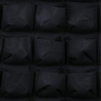 Ogrmar 64 Pockets Vertical Wall Garden Planter Plant Grow Bag for Flower Vegetable for Indoor/Outdoor (64 Pockets, Black)