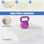 ROYALAY High Density Foam Couch Back Cushions Replacement Back Pillow Sofa Waist Cushion Stuffing Fill Supportive Back Pillow 1 Pack, Supportive Lumbar Support Pillow for Sofa, Couch-32 x18