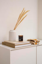 Skandinavisk Hygge 'Cosiness' Scented Candle, Special Edition, Scent Notes: Black Tea and Mint Leaves, Dried Apples and Baked Cinnamon, Vegan Formula, 2.3 oz.