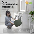 Easy-Going 8 Pieces Recliner Sofa Stretch Sofa Slipcover Sofa Cover Furniture Protector Couch Soft with Elastic Bottom Kids, Spandex Jacquard Fabric Small Checks Olive Green