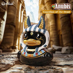 B.Duck x British Museum Blind Box, Egyptian God Collectible Duck Figurines Series,Home Decorations, Holiday Birthday Gifts (B.Duck x Bastet Series, One Box)