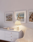 HAUS AND HUES 20x20 White Metal Picture Frames Matted to 16x16 - Features Premium Aluminum & Hanging Hardware, Shatterproof Plexiglass - Ideal for Home, Room, Office (20x20 in, White, Set of 3)