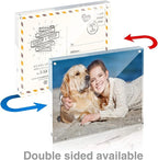 TWING Acrylic Frame,3 Pack 8x10 Acrylic Picture Frame Magnetic Frame Thickness 10+10MM Clear Picture Frame,8 by 10 Picture Frames Magnetic Photo Frame Self Standing Double Sided Frame Gift Ideal