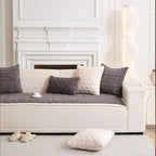 Plush Couch Cover for Pets Super Soft Sofa Covers for Cats & Dogs Washable Sofa SlipCover Furniture Couch Protector for Living Room(27" x 27", Gray)