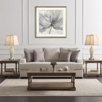 Set of 2 Rustic Table Lamps for Living Room Bedroom, Farmhouse Vintage Nightstand Lamp with 2 USB Ports, Hollow Out Resin Lamp for End Table with Nightlight, Bulbs Included (Wash White)