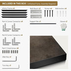 SIGNWIN 36"x72" Extra Large Framed Wall Art Neutral Cloudy Abstract Illustration, Soft Atmospheric Design for Home Living Room Bedroom Decor (Frame Assembly Required)