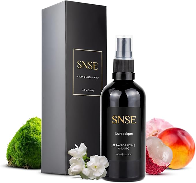 SNSE Narcotique Spray for Home and Auto | 3.38 oz | Scent Spray for Home, Textiles, Linens, Auto