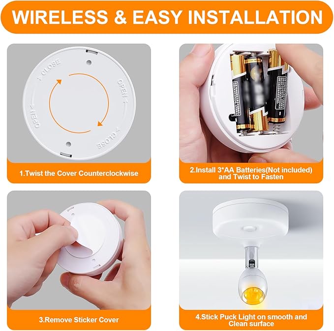 Battery Operated Spotlight Indoor with Remote Warm/Neutral/Cool White 3-Mode Mini Accent Display Light with Dimmer and Timer for Artwork, Picture, Action Figure