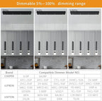 4-Light Dining Room Modern Pendant Light Kitchen Fixture Dimmable LED Black Mini Pendant Lighting fo Kitchen Island Study Pendant Lights