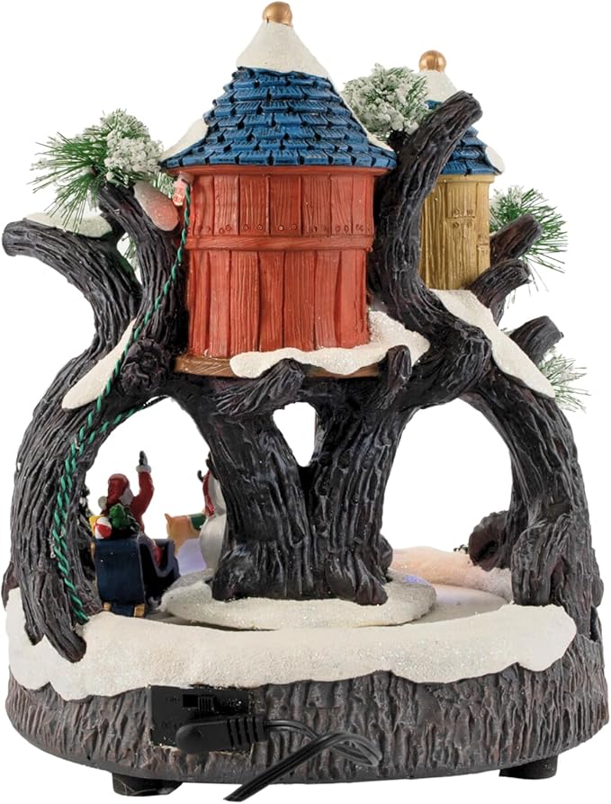 Christmas Village - Light up Tree House
