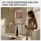 Homeforia 14x22 Picture Frame Bronze, High End Metal 14x22 Brass Poster Frames with Mat 12x16 for Photo, 14 x 22 Frame Matted to 12 by 16 Print, 22x14 Hanging Frame, Tempered Glass, Wall Kit, Set of 1