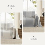 Boho Couch Cover Washable Sectional Couch Covers for Dogs Reversible Sofa Slipcover for 2 or 3 Cushion Couch Pet Friendly Furniture Protector (3# Grey, 91" x 118")