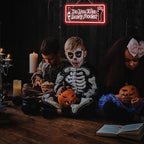 WLHOPE Do You Like Scare Movies Neon Sign Dimmable Neon Signs For Wall Decor Led Lights For Cinema Halloween Bar Club Party Teen Boy Bedroom Game Room Decor Gifts USB Powered 16.54x7.87in