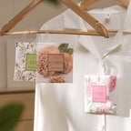 12 Packs Nutmeg Scented Sachets – Long-Lasting Air Freshener & Closet Deodorizer for Drawers, Closets, Cars & Wardrobes