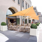 Large Steel Planter Box 26"x26"x26", Heavy Duty Square Metal Planter Box Indoor&Outdoor