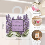 12 Packs Lavender Scented Sachets – Long-Lasting Air Freshener & Closet Deodorizer for Drawers, Closets, Cars & Wardrobes