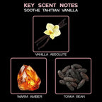 LOVSPA Soothe Tahitian Vanilla Diffuser Oil - Luxury Essential Oils for Diffuser Refill & Air Freshener Room Spray - Long-Lasting & Natural Home Fragrance, Scented Oil for Diffusers, USA Made, 4oz