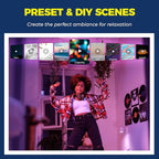 Lightinginside Smart Light Bulbs 100W Equiv., 1350LM 11W Smart Bulb Works with Alexa/Google Home/Smart Life, A19 E26 RGBCW Color Changing, No Hub Required, 2.4G WiFi Bluetooth Bulb, ETL Listed, 2PCS