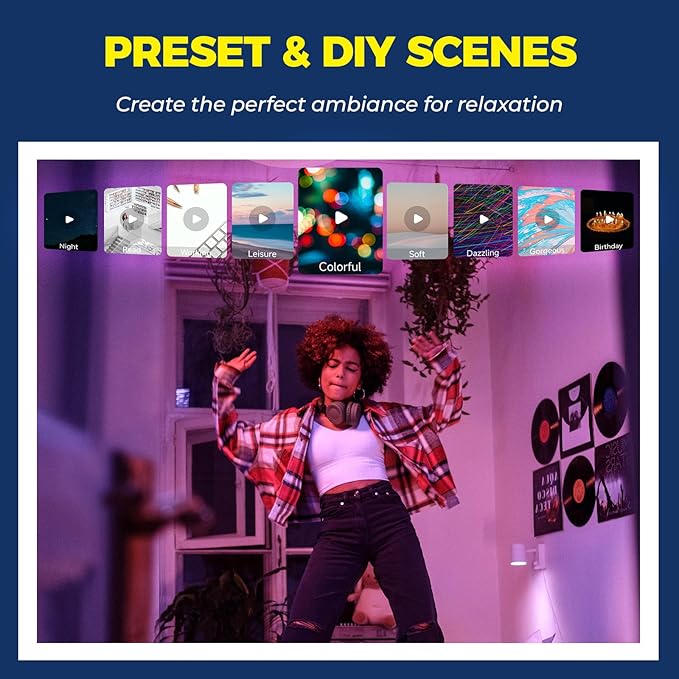 Lightinginside Smart Light Bulbs 100W Equiv., 1350LM 11W Smart Bulb Works with Alexa/Google Home/Smart Life, A19 E26 RGBCW Color Changing, No Hub Required, 2.4G WiFi Bluetooth Bulb, ETL Listed, 6PCS