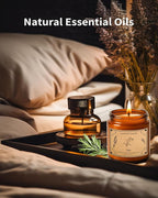 Sage Candles for Cleansing, 16oz Large Jar White Scented Candle, Over 100 Hours of Burn Time, Ideal for Home Decor and Gift