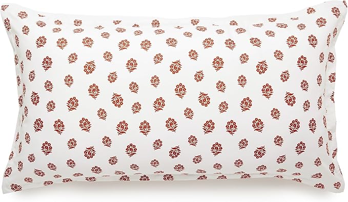 Amazon Basics Lightweight Microfiber Comforter Sets, 3-Pieces, Off White, Floral, King