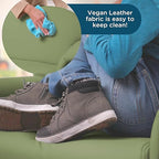 Children's Factory As We Grow Toddler Chair, Flexible Seating for Daycare or Preschool, Kids Reading Couch, Playroom Furniture, Sage