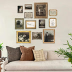 KBKBART Vintage Wall Art Prints, French Country Wall Decor Retro Countryside Landscape Canvas Painting, Classical Vintage Prints, Rustic Farmhouse Wall Art for Bathroom, Bedroom Living Room-UNFRAMED