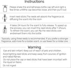 Reed Diffuser for Pet Odor Elimination, Osmanthus, Non-Toxic & Pet-Friendly Air Freshening, 6 Oz