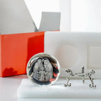 ZEERSHEE 3D Engraved Jesus Holy Family Crystal Ball Glass Jesus Statue Figurine Christian Religious Easter Gifts