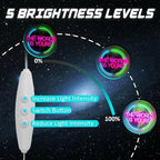 The World Is Yours Neon Sign for Wall Decor, Earth Neon Light with Dimmer, for Man Cave Boy Room Decor, Gift for Man Boyfriend, Decoration USB Powered with Switch