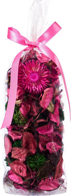 Spring Potpourri Bags, Potpourri Bowl Vase Filler Decorative, Fragrance for Bathroom, Dried Flowers, Home Decor Fragrance Sachet Petal (Pink)
