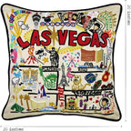 Catstudio Las Vegas Embroidered Decorative Throw Pillow