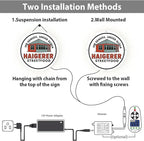 Custom Logo Business Neon Sign, Personalized Backlit Illuminated Sign for Business, Metal Floating Logo Signs for Wall Decor Store Beauty Salon Nail Hair Studio