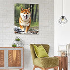 Personalized Photo to Canvas Print - Canvas Prints With Your Photos on Custom Wall Art for Bedroom, Living Room, Wedding Baby Pet Family Picture Framed Wall Art (20" W x 32" H)