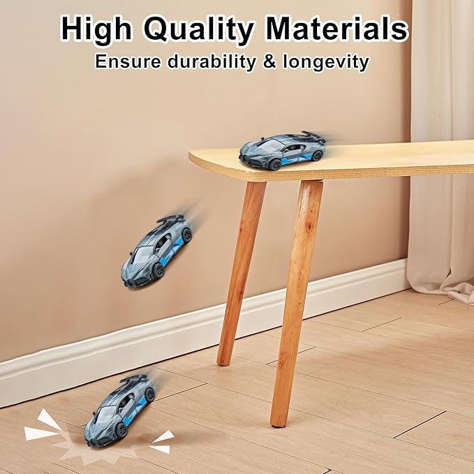 KIDAMI Racing Cars Toy Vehicles Set, Die Cast Metal Toy Cars with Pull Back & Doors Openable for Toddlers, Boys, Girls’ Educational Play, Birthday Gift