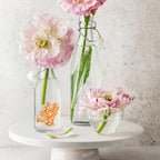 200 PCS Orange Vase Fillers, Pearls Bead for Centerpieces Vases, 10/14/20 MM No Hole Beads, Fake Pearls for Wedding Birthday Anniversary Theme Party Table Centerpieces Decor