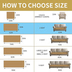 HAOMAIJIA Waterproof Couch Cover for Dogs Washable,Fuzzy Pet Couch Covers for Sofa,Thick Soft Dog Bed Cover Non-Slip Couch Covers for 2 Cushion Couch Sofa Pet Friendly (Khaki, 35" x 62")