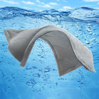 Cooling Comforter Queen Size, Double-Sided Cooling Blanket for Hot Sleepers & Night Sweats, Arc-Chill Q-Max > 0.4 Breathable Ice Blanket, Lightweight Cold Comforter (80''x90'', Light Grey)