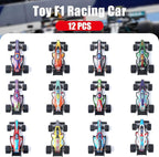 Pull Back Cars Toy Model Set 12Pack 1:43, Small Race Cars Wind up Racing Car, Easter Stuffing, Cake Tops, for Toddlers Kids Ages 2 3 4 5 6 7 8 Boys and Girls Birthday Party Favors