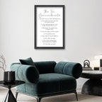 FZMHASLWW The Ten Commandments Bible Verse Wall Decor 24"X16" God Jesus Prayer Christian Saying Catholic Scripture Sign Large Wood Framed Wall Hanging Art (Black)