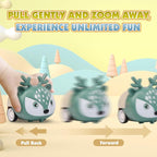 36 pcs Animals Pull Back Cars, Mini Vehicles Toy Small Cars Pull Back Racing Vehicles Set, Mini Toy Cars, Carnival Prizes Goodie Bag Stuffers, Mini Car Party Favors for Kids