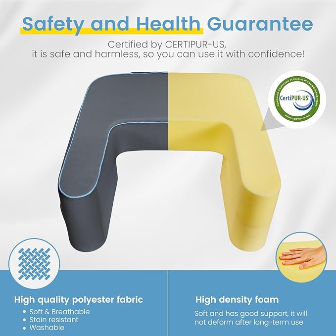 Reading Pillow for Gaming,Lap Desk Pillow for Laptop,Arm Rest Pillow for Reading, Working, Crocheting, Playing Steam Deck Switch or Sitting in Bed,Sofa