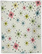 ICMOLYYENLO Abstract Cat Tapestry, Medieval Abstract Atomic Star Cat Vintage Home Wall Hanging Art Tapestry for Bedroom Living Room Dormitory 60x60 Inch