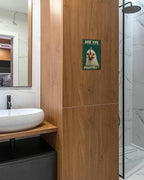 ALKB Chicken Metal Sign for Bathroom Decor - 8x12 Inch Are You Pooping Vintage Chicken Sign Gifts for Chicken Owners