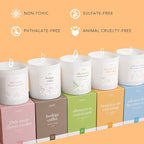 Literie NYC Inspired Scented Candle: 28th Street Flower Market - Peony & Rose Scent, 9oz, 50 Hour Burn, Vegan Soy & Coconut Blend Candle for Home Decor, Gift for Women & Men