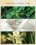 M&SENSE Extra Large Candle Creamy Vanilla Scented, 3-Wick 35oz 150H Long Lasting, Natural Soy Wax Aromatherapy Candle for Stress Relief, Home Fragrance Housewarming Gifts Candle for Home Decor