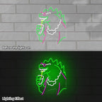 Funny Neon Signs Dimmable LED Trendy Dinosaurs Neon Signs for Wall Decor Mens Cave Urban Style Home Bar Bedroom Art Decor Christmas Gifts
